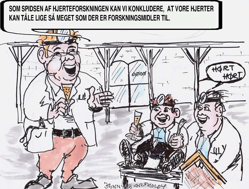 ./Som spidsen af hjerteforskningen kan vi konkludere, at at vore hjerter kan tle lige s meget, som der er forskningsmidler til.