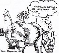 Et pansret næsehorn