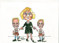 Mor og sønner, Kristian Thulesen Dahl. Peter Skårup, Pia Kjærsgård - Korte bukser
